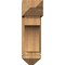 Ekena Millwork Westlake Arts and Crafts Rough Sawn Bracket w/ Offset Brace, Western Red Cedar, 8"W x 22"D x 26"H BKT0806X22X26WTL03RWR - alternate 2